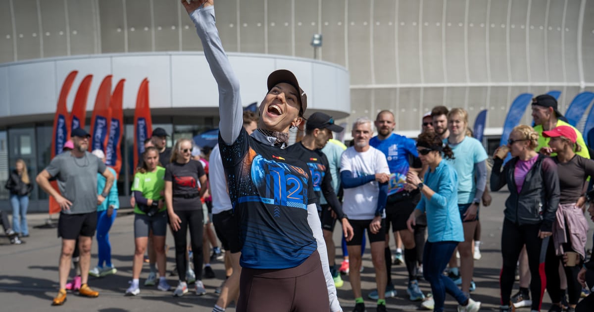 Trening przed półmaratonem z Anną Kiełbasińską | ZDJĘCIA