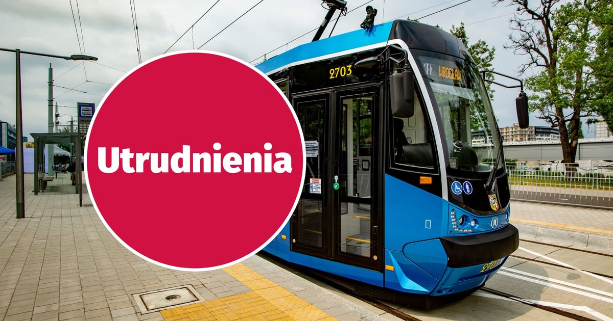 Tramwaje nie jeżdżą przez Most Grunwaldzki. Prace torowe