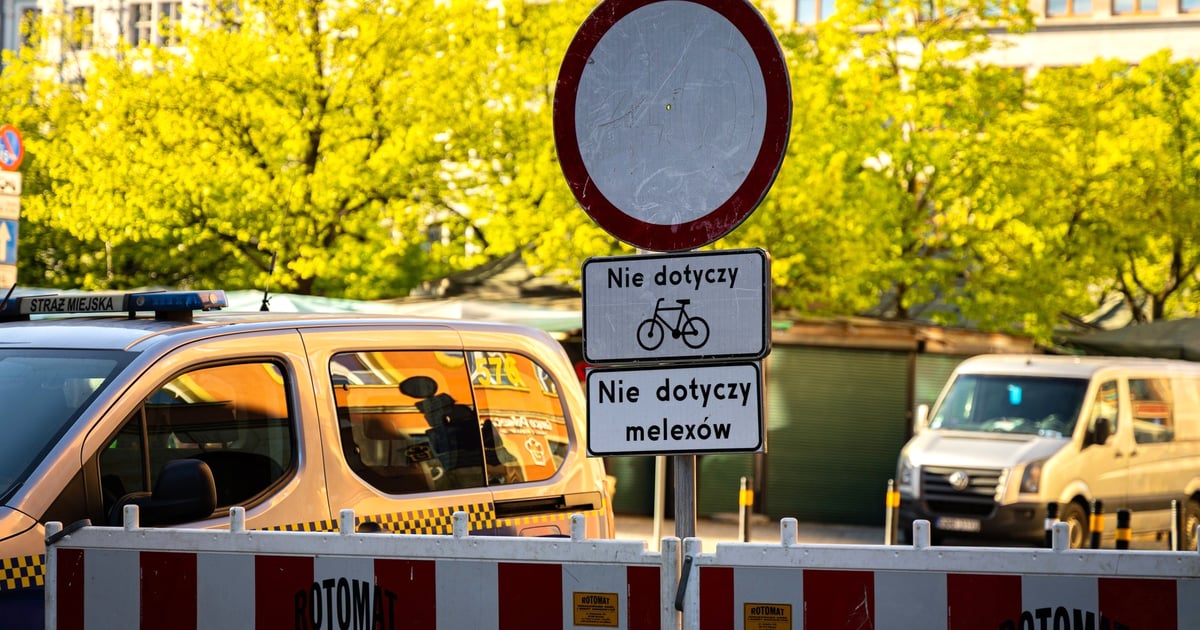 Plac Solny już zamknięty. Ruszyły dwa miesiące pilotażu