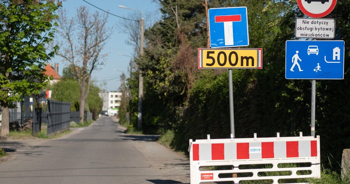 Od soboty 2 maja zmiany na wrocławskim Brochowie. Trzy ulice są jednokierunkowe