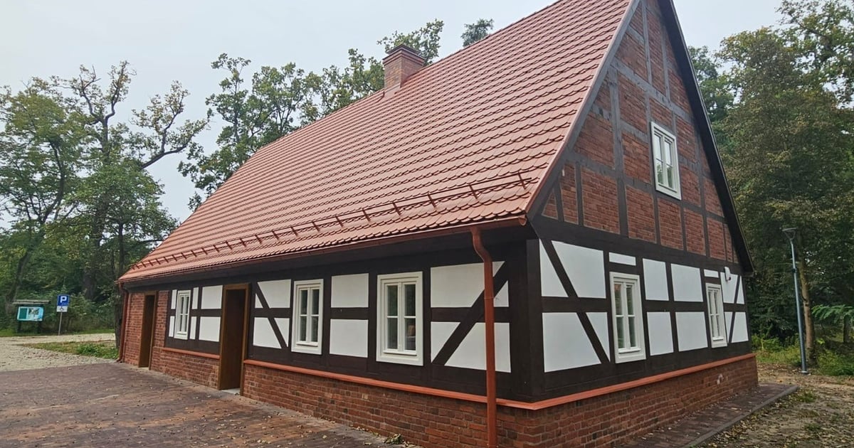200-letnia Gajówka w Rudzie Milickiej już po wielkim remoncie
