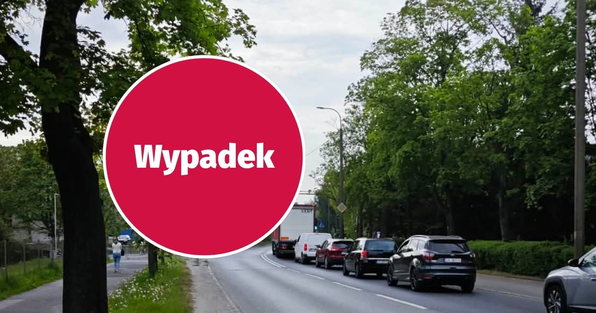 Utrudnienia w ruchu na ul. Opolskiej po wypadku