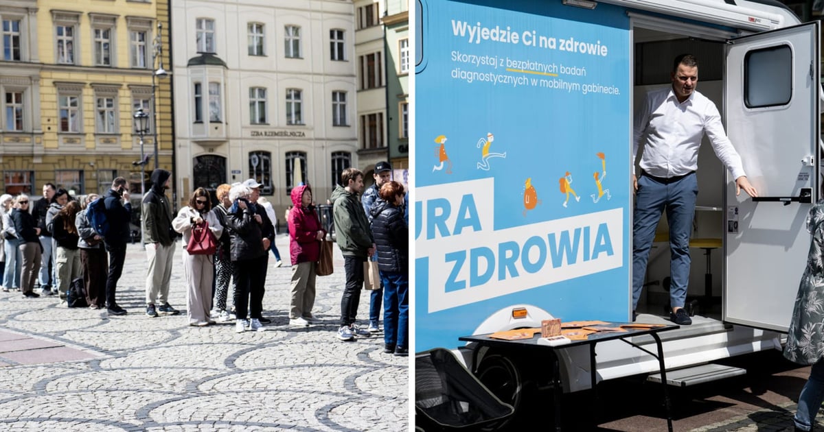 Fura Zdrowia zaparkowała na Placu Solnym. Zbadaj bezpłatnie znamiona