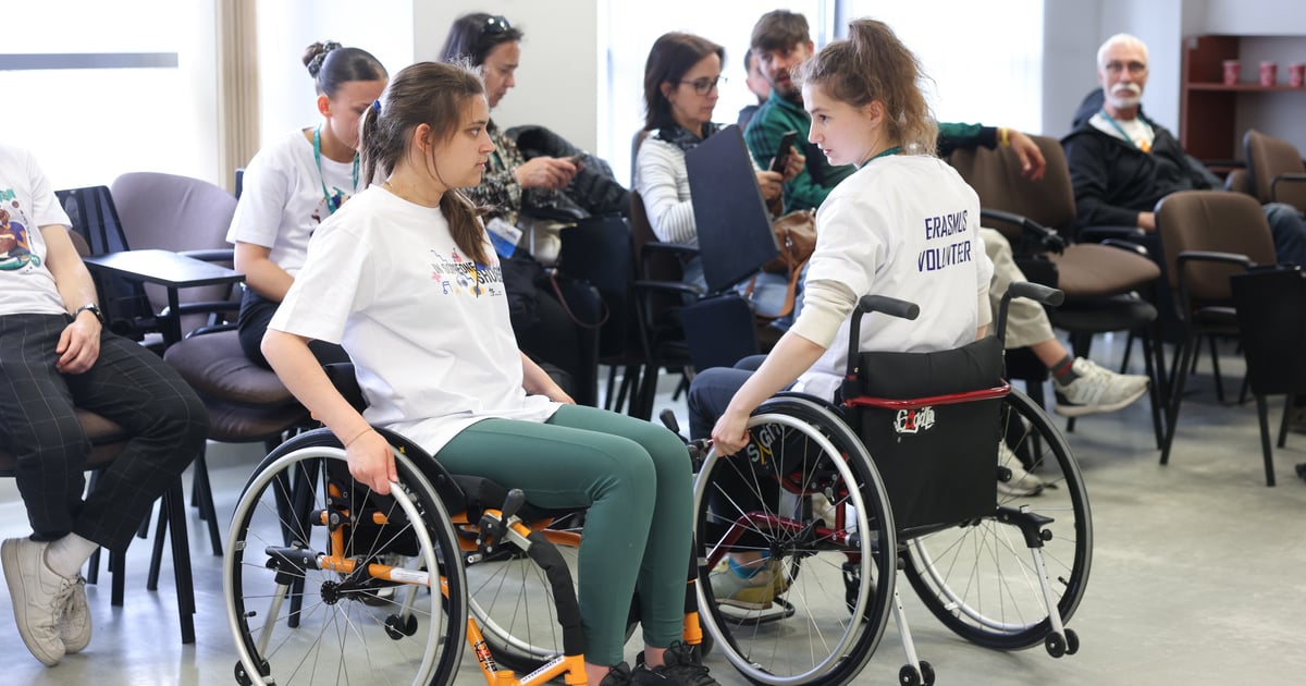 AWF: Warsztaty dla studentów. Tak się czuje osoba z niepełnosprawnościami
