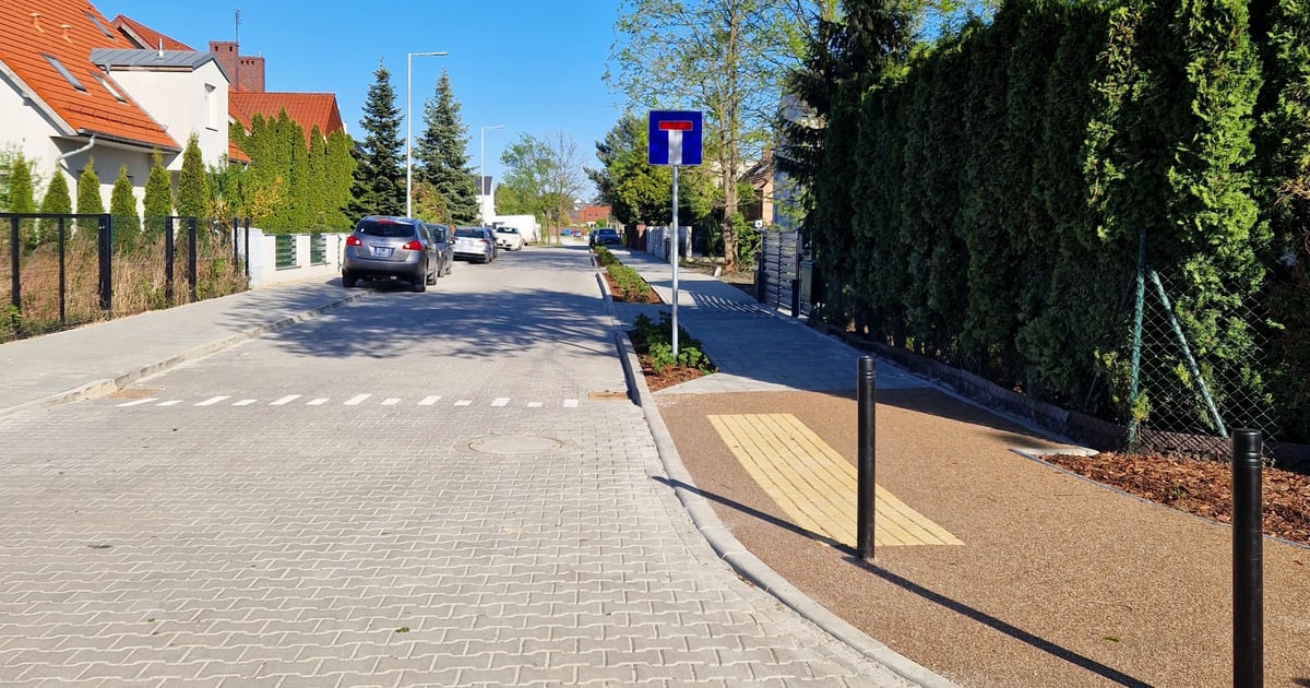 Kolejna ulica na Jagodnie błyszczy! Koniec prac na Cegielskiego
