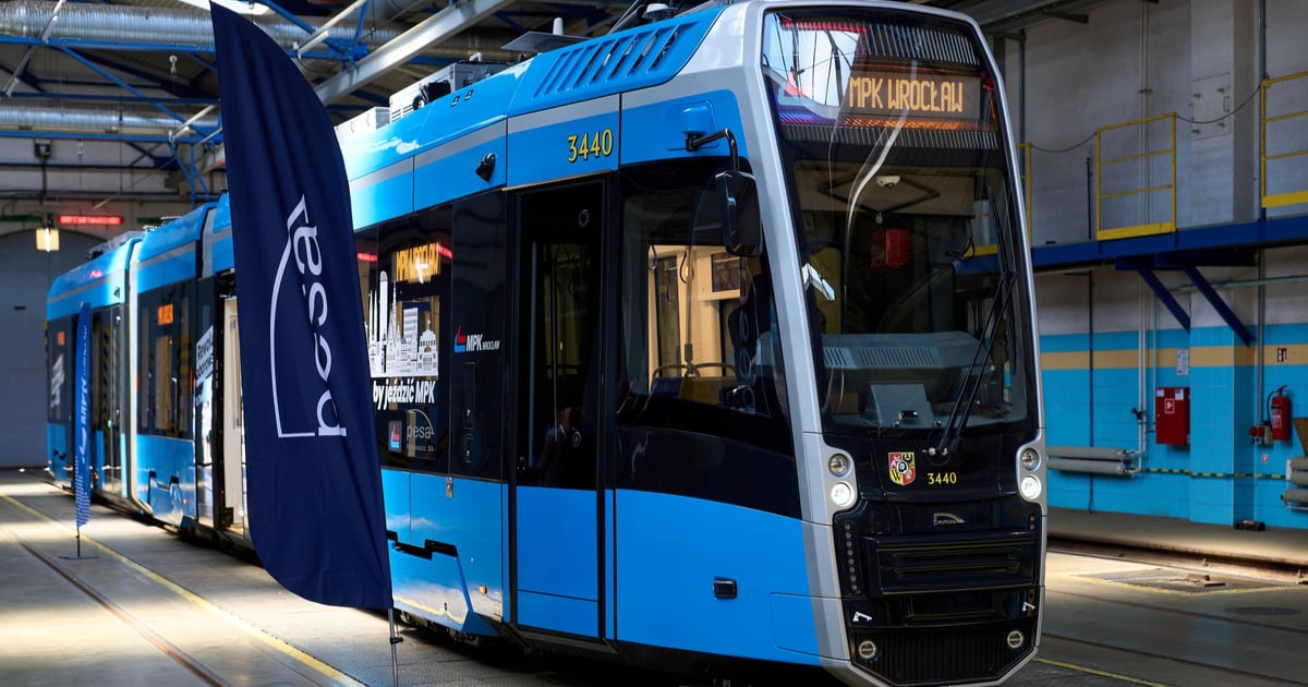 We Wrocławiu jest już ostatni z zamówionych tramwajów: 40. Pesa