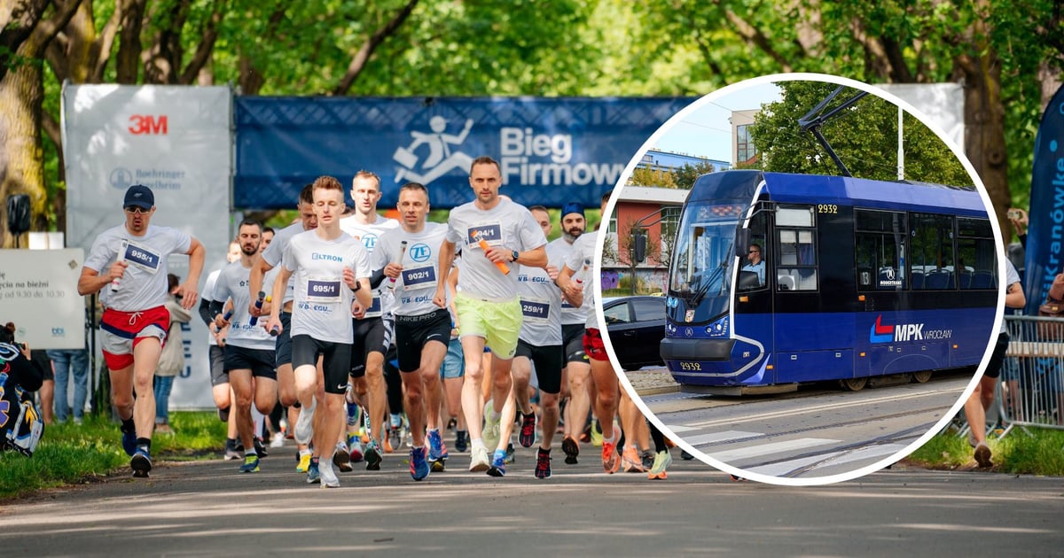 24 maja Bieg Firmowy na Stadionie Olimpijskim. Będą dodatkowe tramwaje