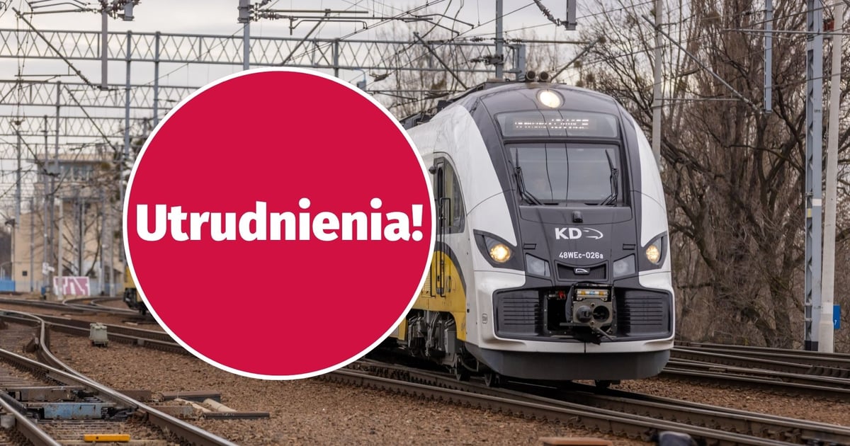 Czekasz na pociąg? Tragedia na torach i duże utrudnienia na kolei