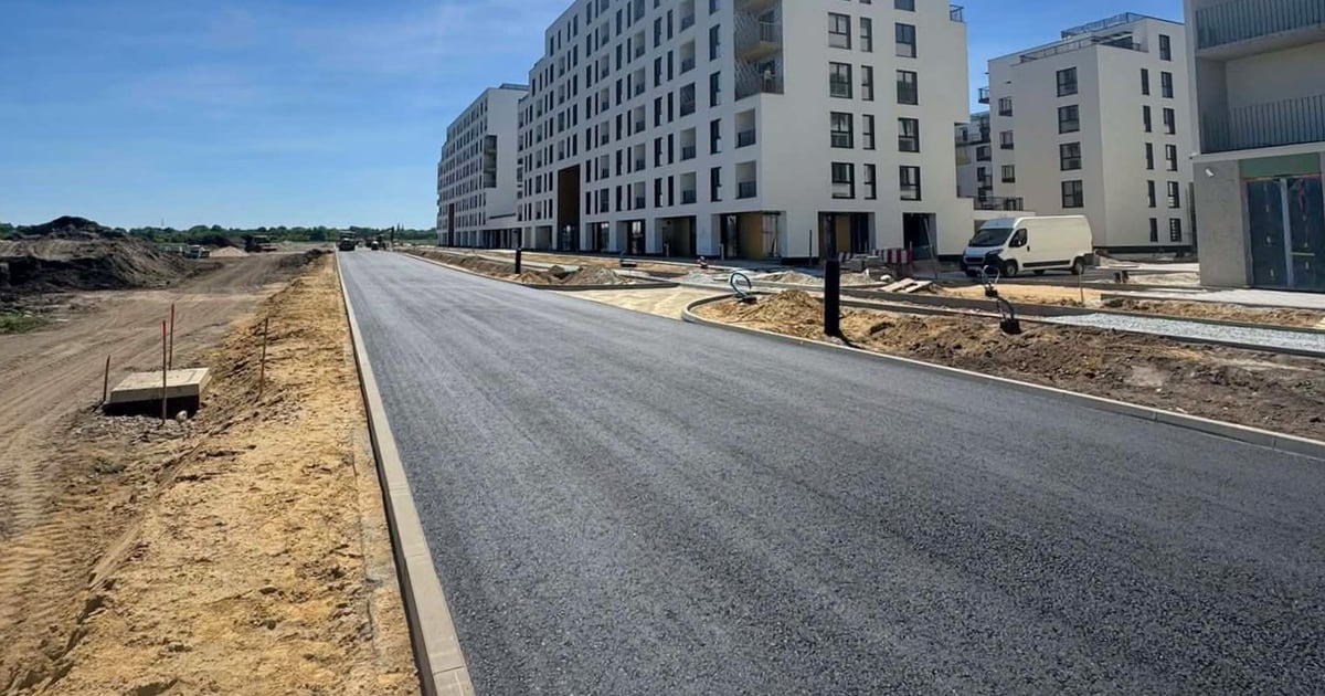 Asfaltowa al. Architektów dłuższa o pół kilometra. Zobacz, jak idą prace