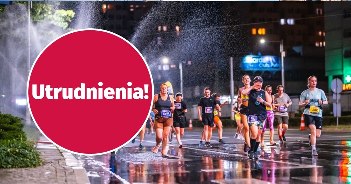 12. Tarczyński Nocny Wrocław Półmaraton. Utrudnienia w ruchu i dodatkowa komunikacja