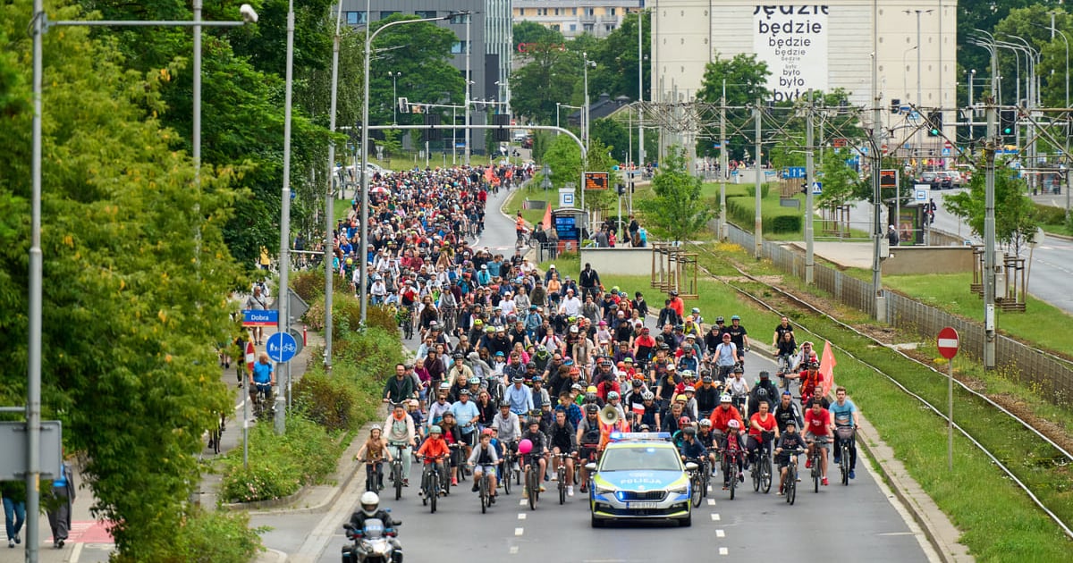Wrocławskie Święto Rowerzysty 2026. Wielki peleton przejedzie przez miasto 14 czerwca | TRASA