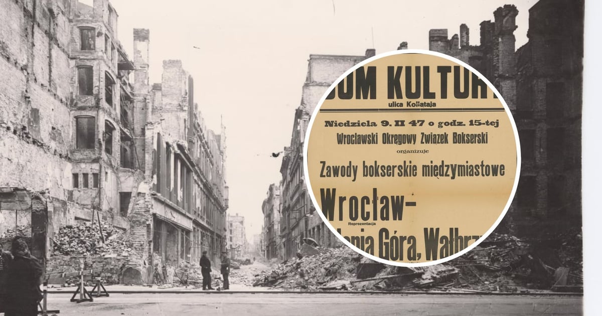 Wrocławskie afisze i plakaty z lat 40. Najwięcej mówią między wierszami