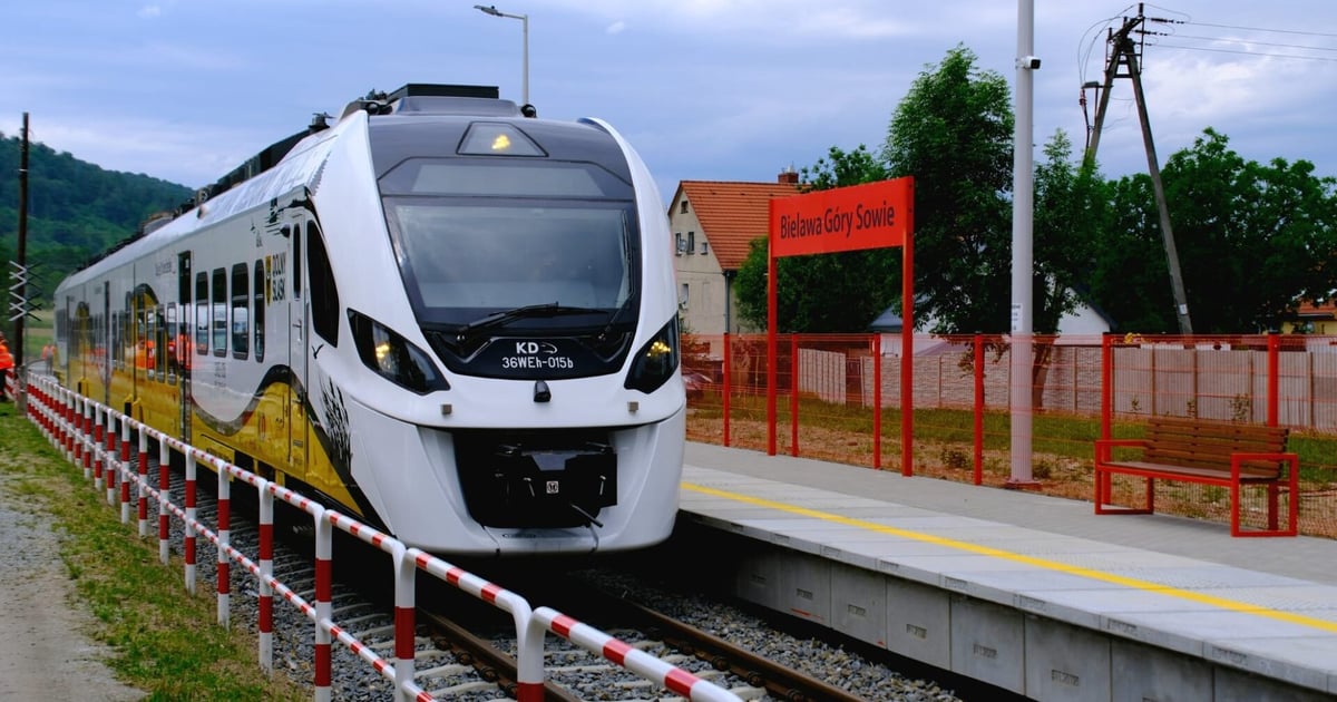 Dwa nowe przystanki kolejowe na Dolnym Śląsku. Jeden przy „polskim Como”