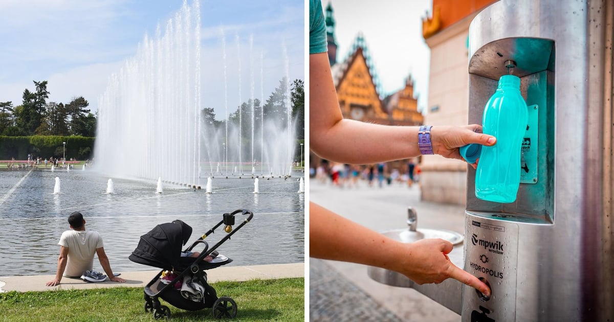Upały we Wrocławiu do weekendu. Zadbaj o to by przetrwać je bezpiecznie