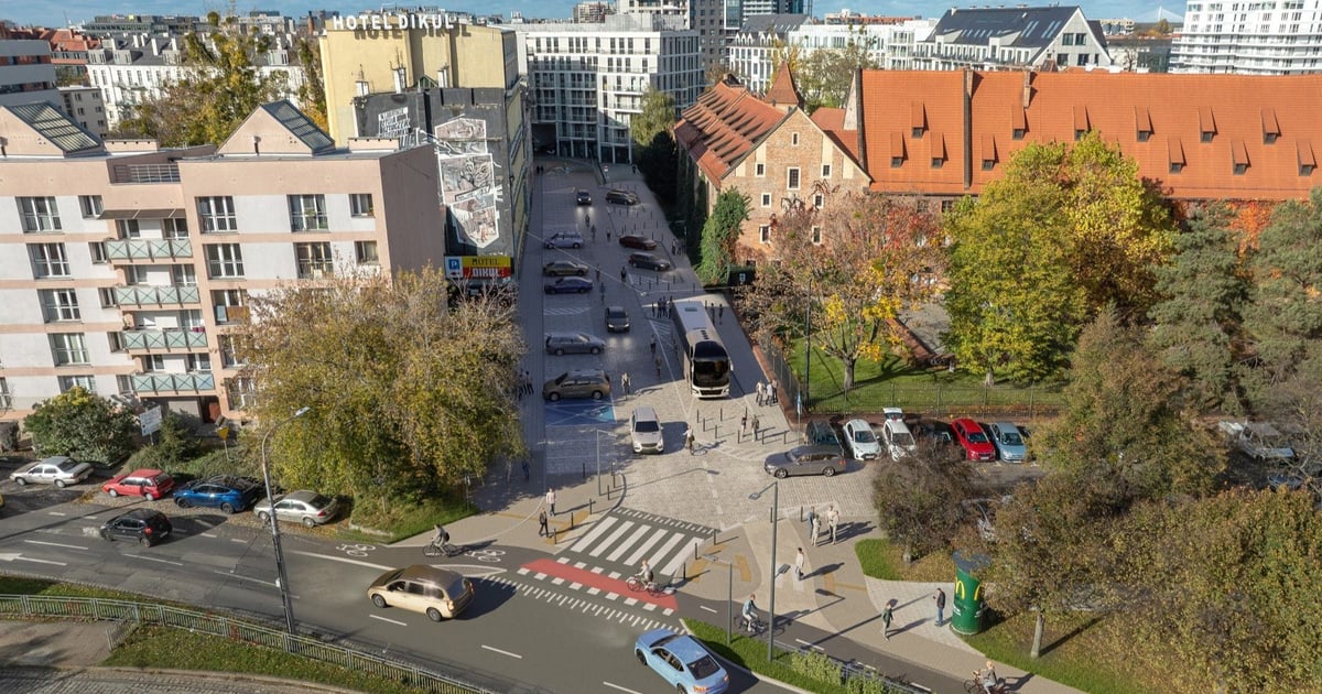 Przebudują Cieszyńskiego i Nowy Świat. To będzie nowa jakość dla rowerzystów | WIZUALIZACJE