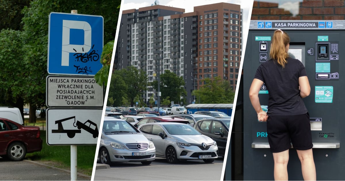 Miesiąc płatnego parkowania przy Magnolii. Jak w tej chwili wygląda parkowanie na Gądowe? | ZDJĘCIA
