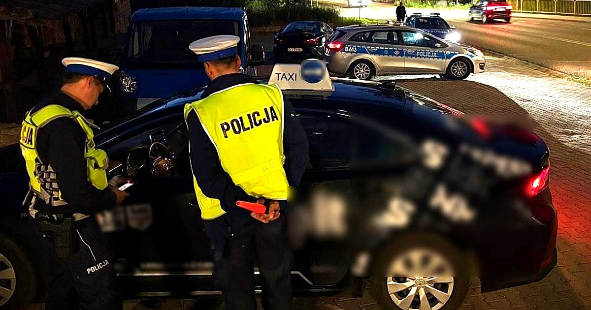Taksówki na aplikacje na celowniku służb. Policja przeprowadziła dużą akcję we Wrocławiu [ZDJĘCIA]