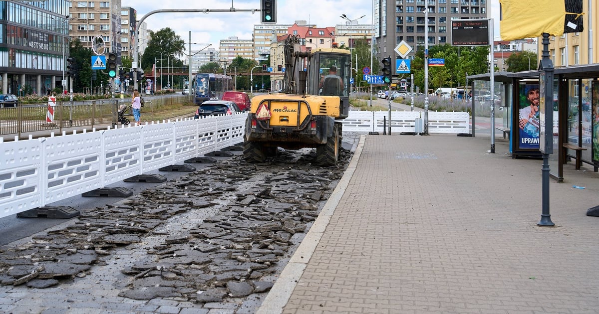 Mały remont – wielka zmiana dla pasażerów MPK na pl. Jana Pawła II