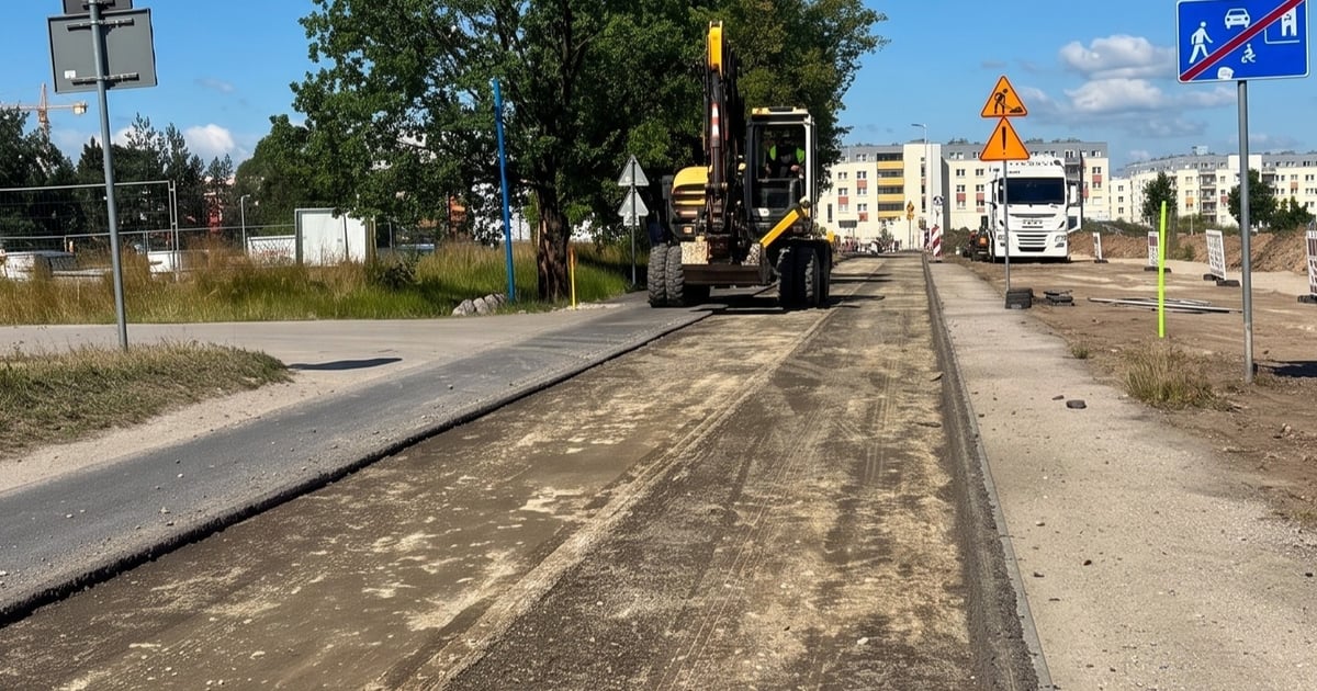 Ruszył remont ulicy Kminkowej na Lipie Piotrowskiej