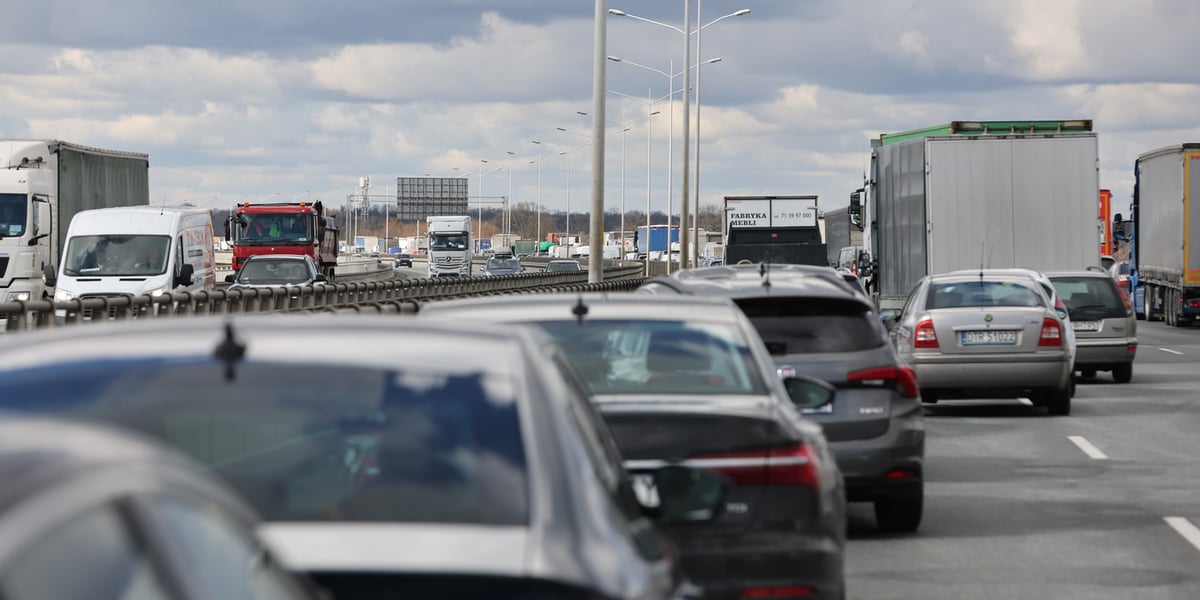 Utrudnienia na A4. Zablokowany jeden pas ruchu w stronę Wrocławia