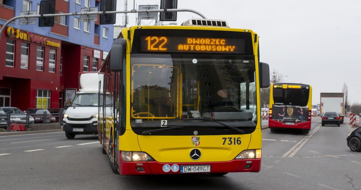 Autobus nr 122 pojedzie wydłużoną trasą. Część kursów do ul. Gagarina