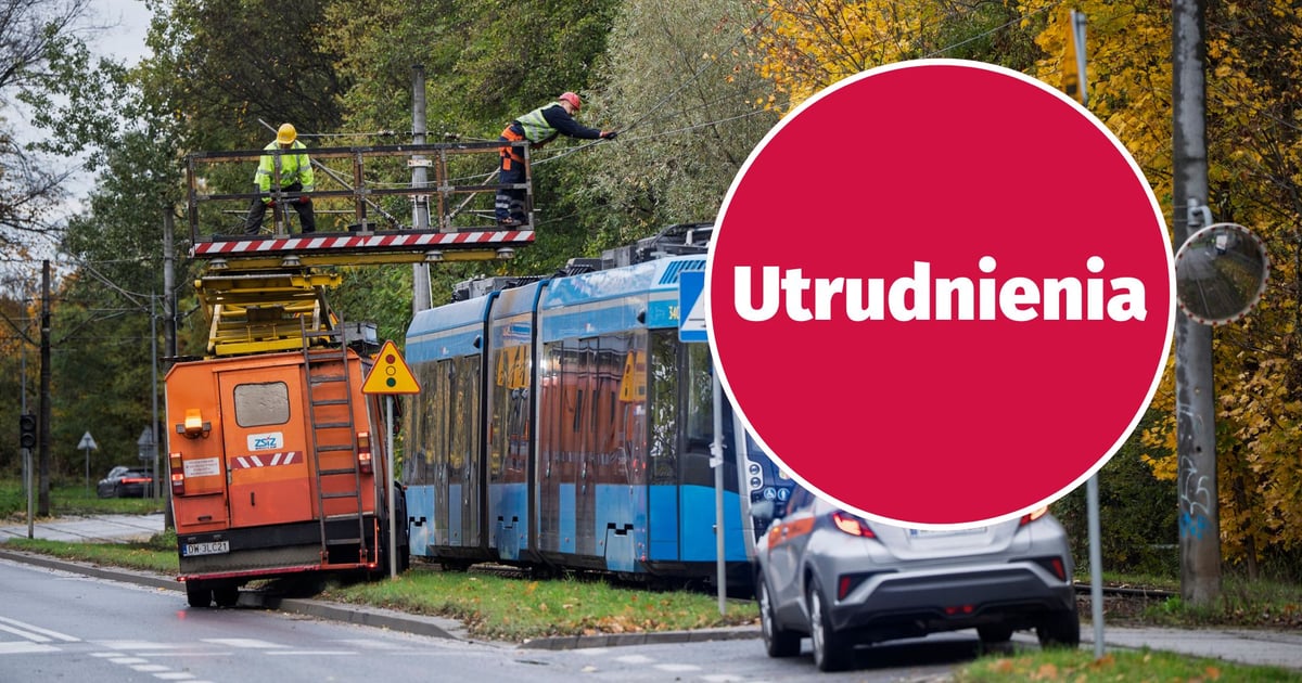 Uwaga pasażerowie! Tramwaje nie dojeżdżają do pętli Kowale