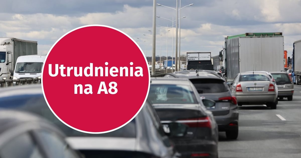 Uwaga kierowcy! A8 zablokowana. Zderzyły się trzy samochody