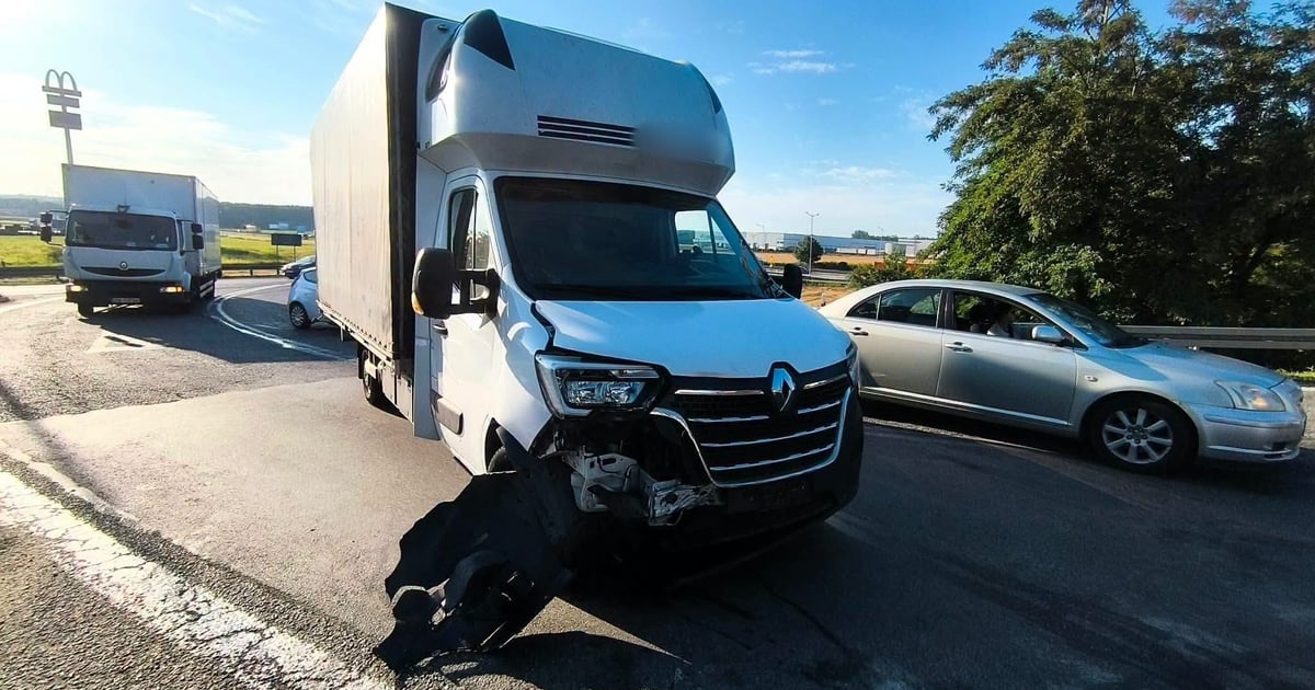 Utrudnienia na A4 pod Wrocławiem. Kolizja dwóch pojazdów