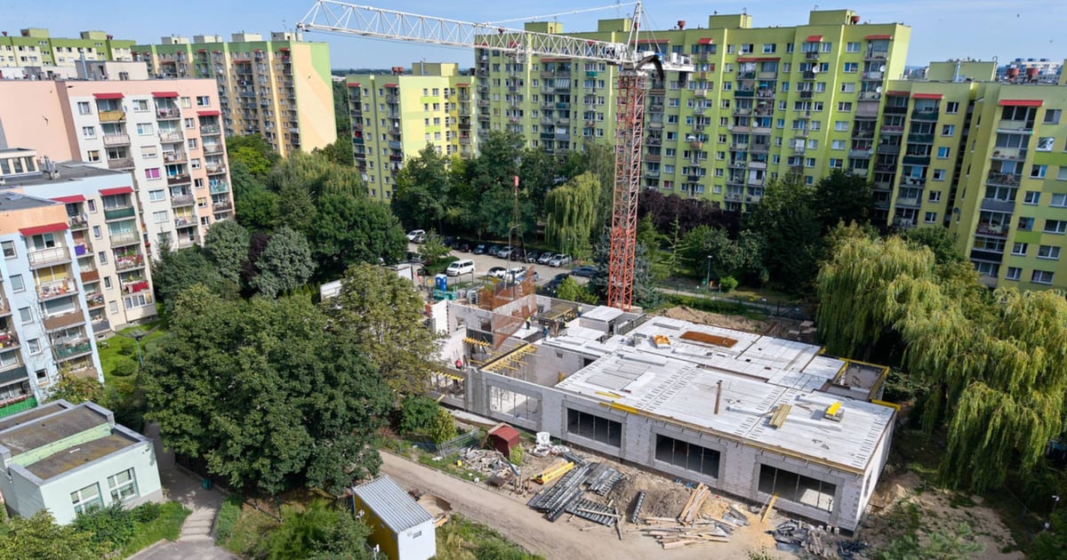 Przedszkole na Nowym Dworze rośnie w oczach. Zaglądamy na budowę! Nowe artykuł z galerią zdjęć