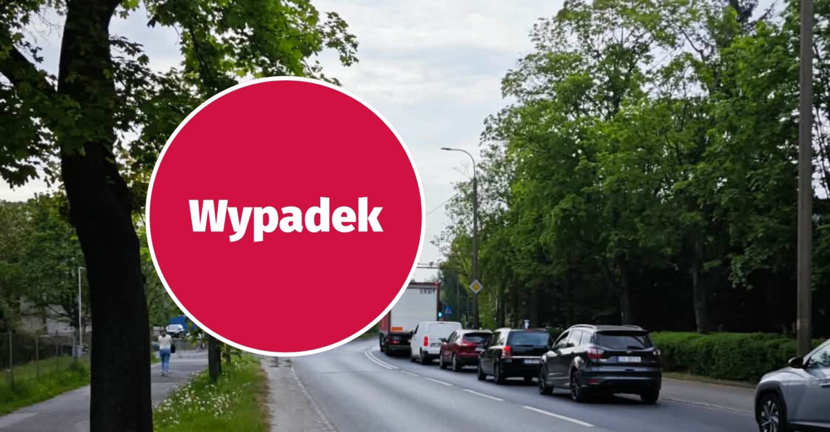 Karambol na DK8 w Bardzie. Zablokowana trasa Wrocław - Kłodzko | OBJAZD