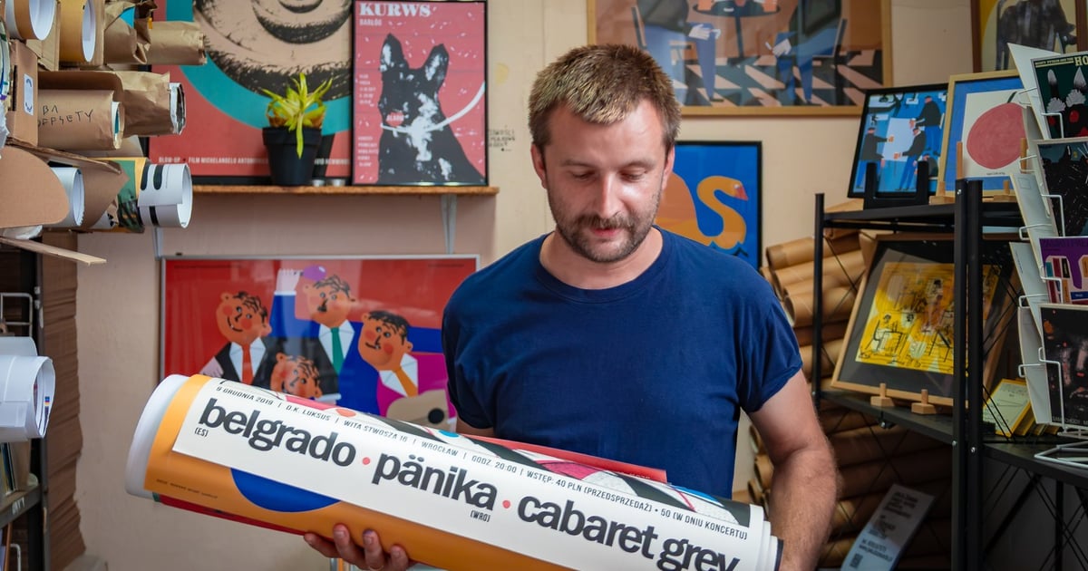 Wyjątkowe plakaty wrocławskiego artysty Jakuba Zasady do wygrania| KONKURS