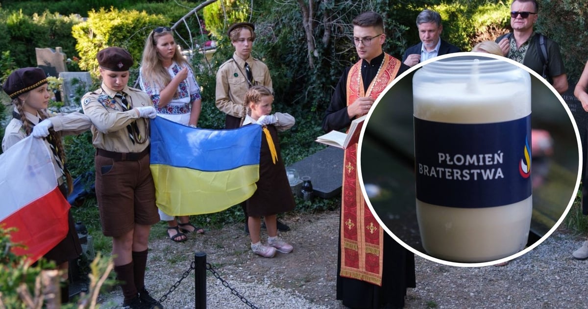 „Płomień Braterstwa” zapłonął na Cmentarzu Osobowickim na rocznicę Bitwy Warszawskiej [ZDJĘCIA]