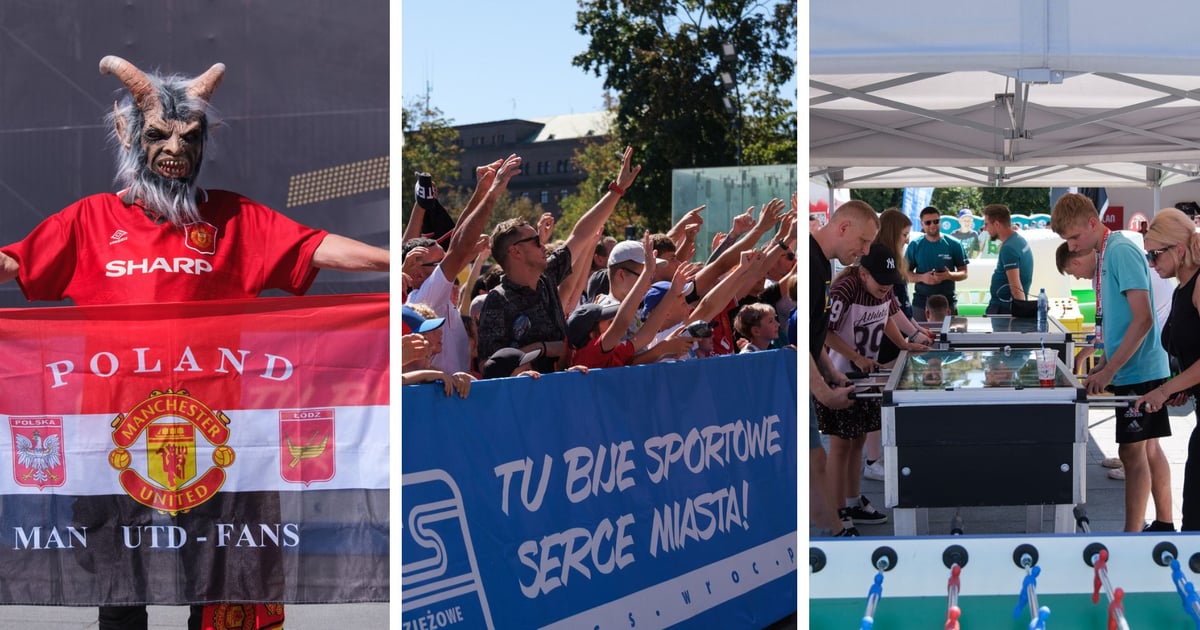 Fani Milanu i Czerwonych Diabłów już się bawią na Placu Wolności | ZDJĘCIA