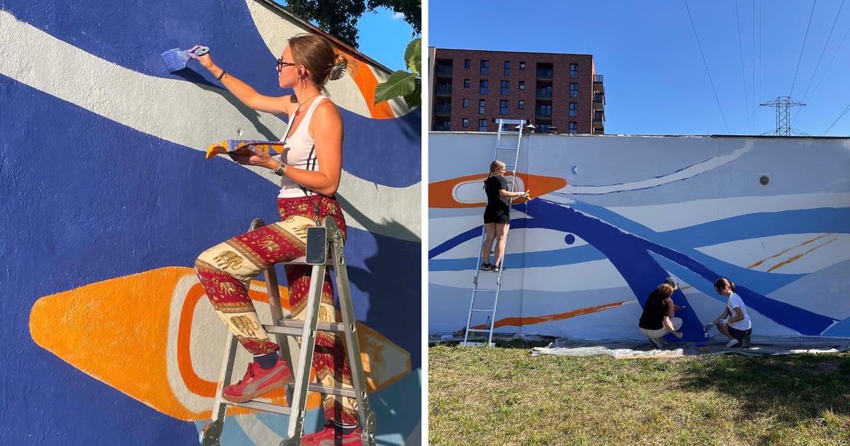 Dokończycie mural? W sobotę Popowicka Biesiada Sąsiedzka