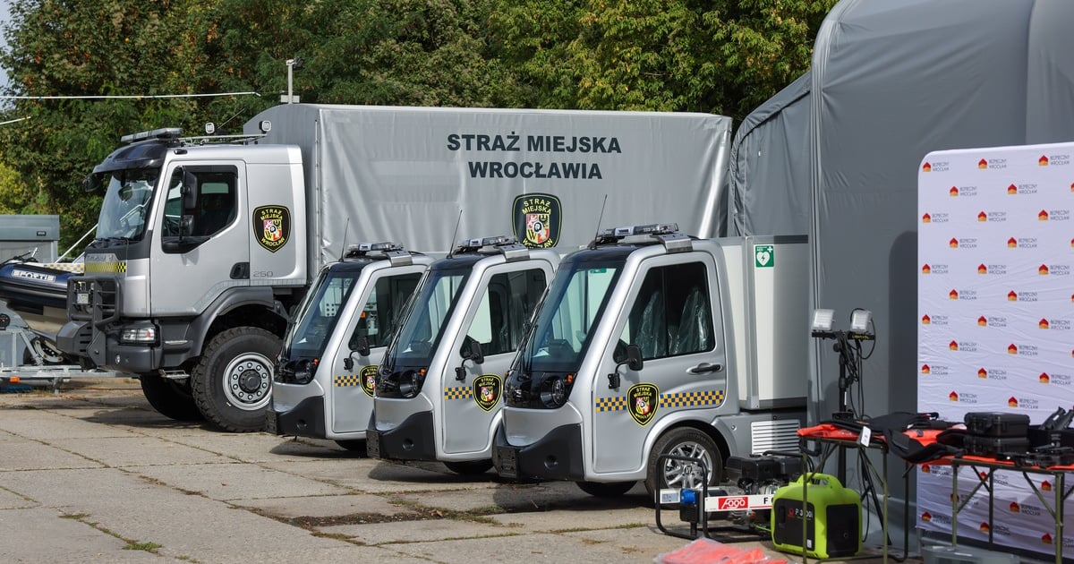 Straż Miejska Wrocławia dostała sprzęt o wartości 4 mln zł
