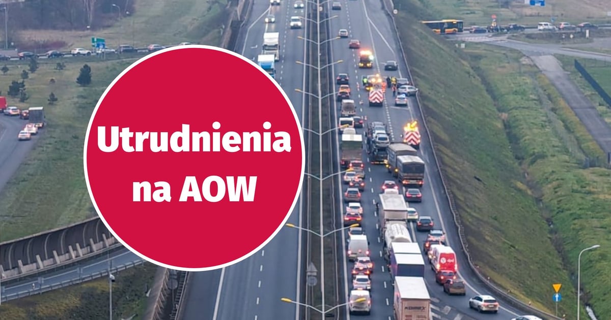 Motocyklista przewrócił się na autostradzie | Aktualizacja