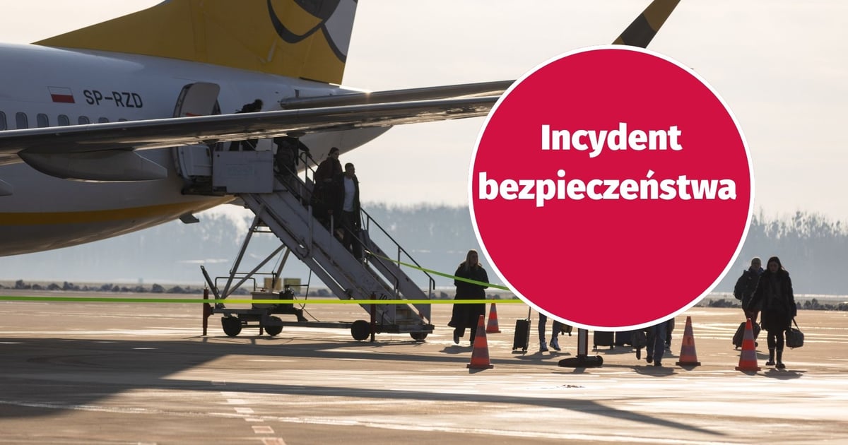 Incydent bezpieczeństwa na wrocławskim lotnisku. Mężczyzna został zatrzymany