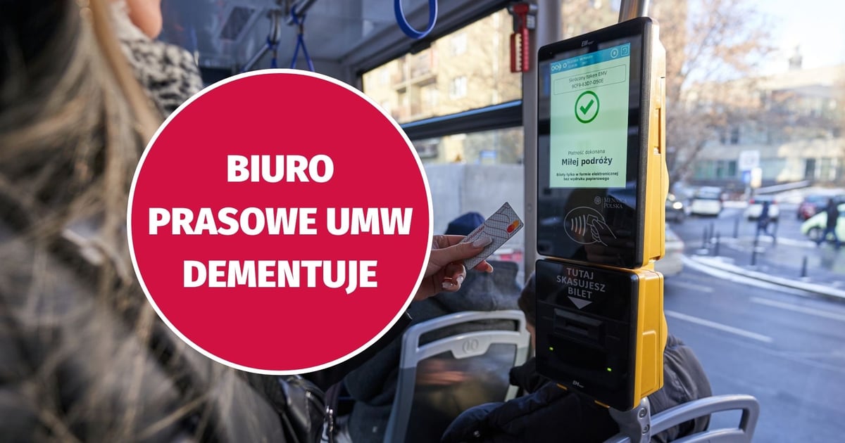 UMW dementuje: Nie ma decyzji o podwyżce cen biletów MPK!