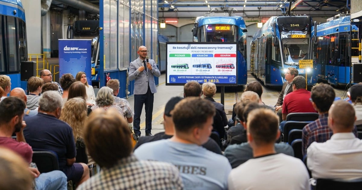 Jakie tramwaje powinno kupić MPK? Spotkanie dla mieszkańców