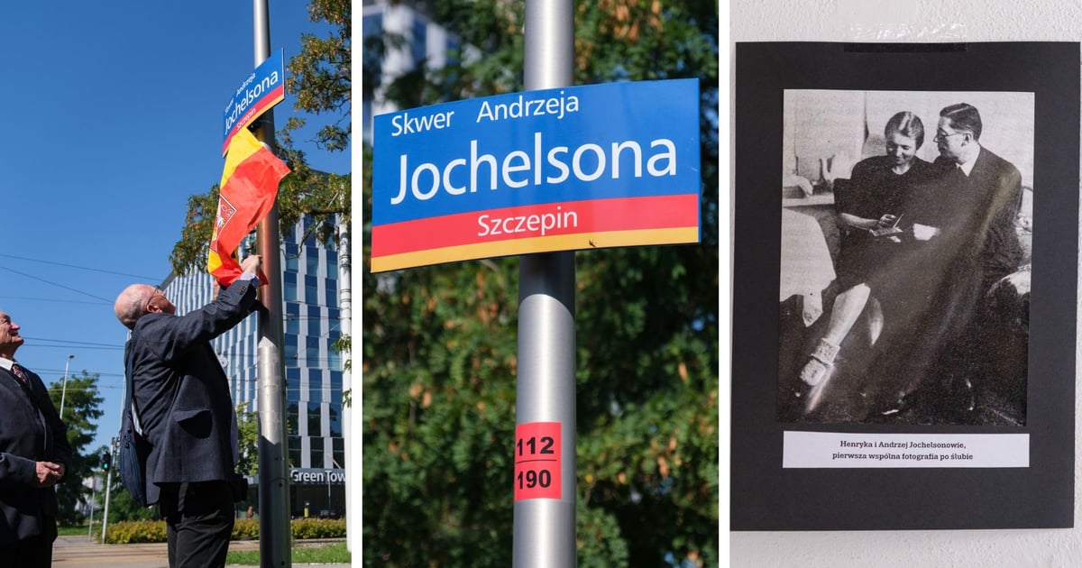 Andrzej Jochelson patronem skweru. Kto to był? | ZDJĘCIA