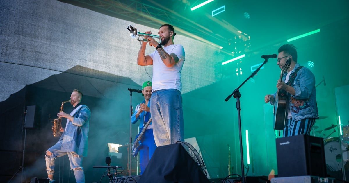 Koncert zespołu Enej na finał Wrocławskich Dożynek Miejsko - Uniwersyteckich