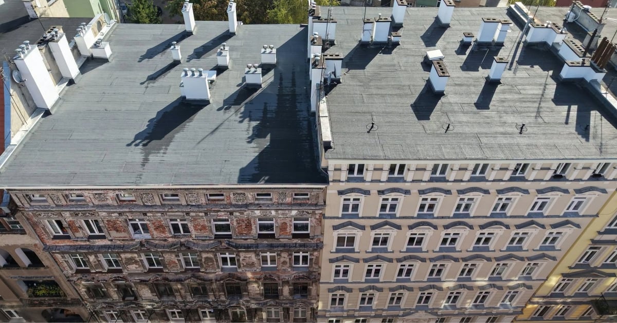 Kamienica na Ołbinie ma nowy dach. Ale to nie koniec! | ZDJĘCIA