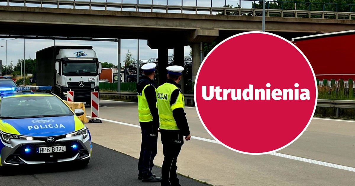 Wypadek na S5 pod Wrocławiem. Utrudnienia w ruchu