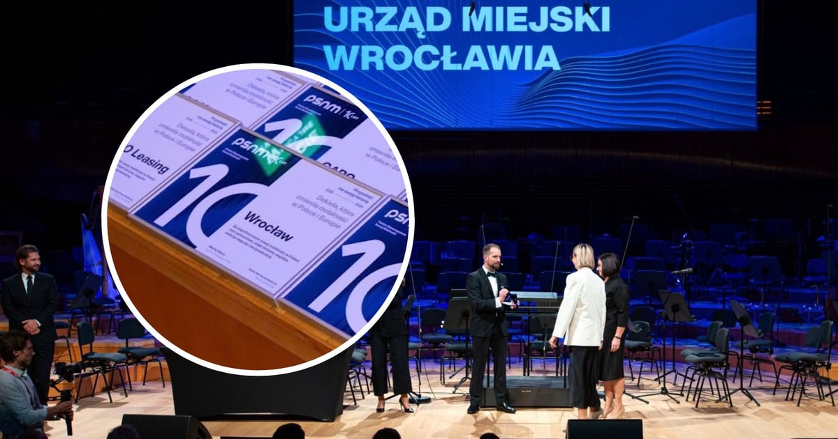 Wrocław kreuje trendy. Otrzymał Wyróżnienie Dekady Nowej Mobilności