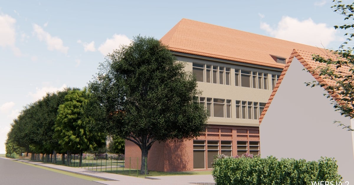 Będzie remont i rozbudowa podstawówki przy ul. Starogajowej | WIZUALIZACJE