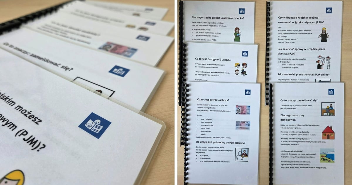 Przedprzewodniki i instrukcje ETR - nowości w Centrach Obsługi Mieszkańca