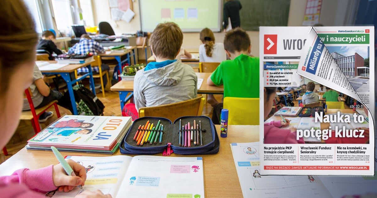 Nauka to potęgi klucz. Wrocław o tym dobrze wie i wydaje miliardy na oświatę [NOWY BIULETYN]