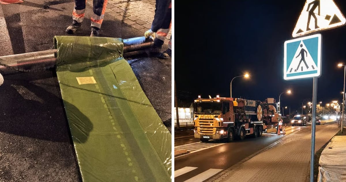 Remont nowatorską metodą - bez wykopu, wpuszczając rękaw pod ziemię