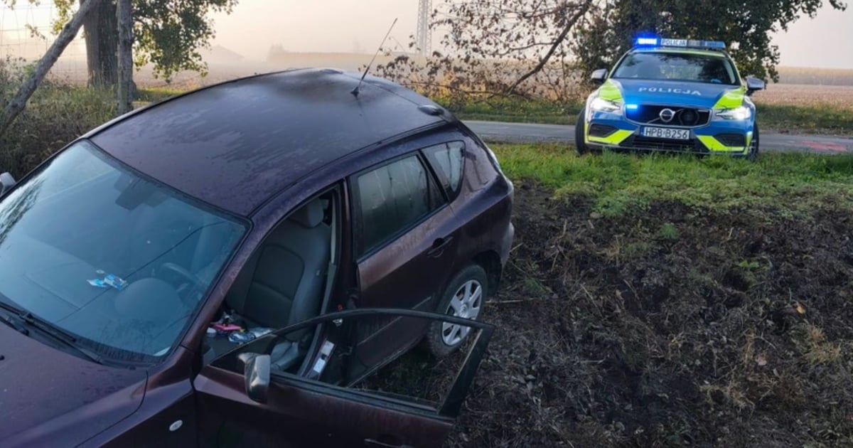 Policyjny pościg zakończył się na nasypie. Kierowcy grozi 5 lat więzienia