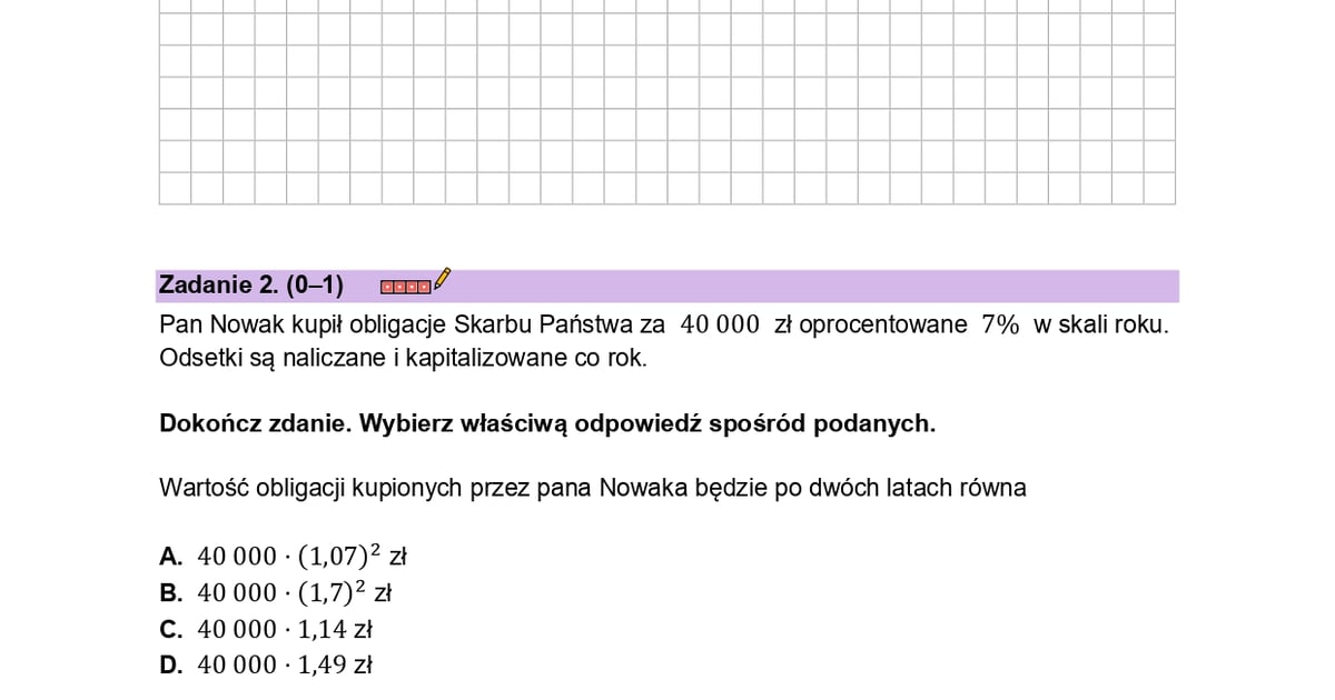 ćwiczenie Do Matematyki Klasa 4 Próbna matura 2023 z matematyki z CKE już dzisiaj. Sprawdź arkusze egz